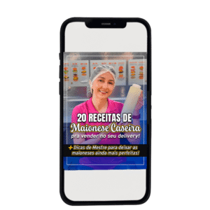 Ebook 20 receitas de Maioneses Caseiras